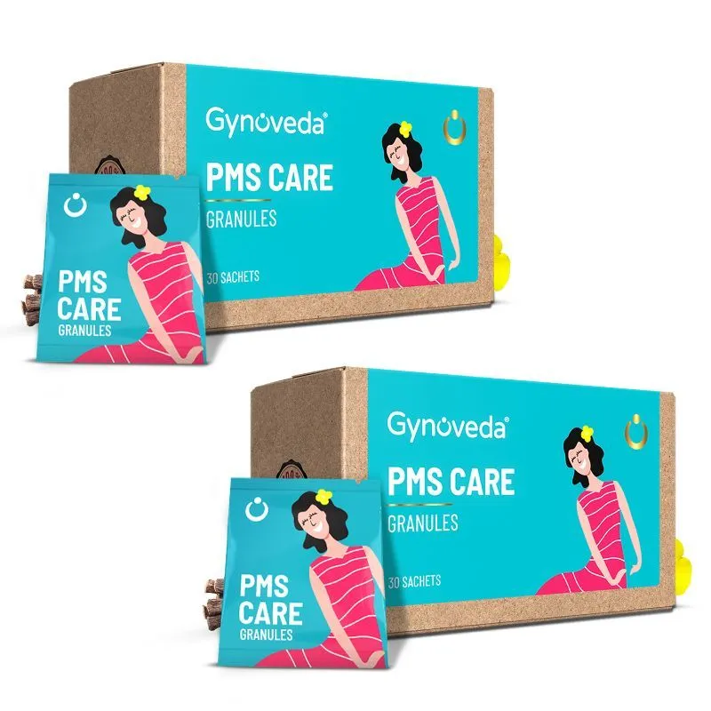 Gynoveda Pms Care Granules For Fast Relief - Pack Of 2