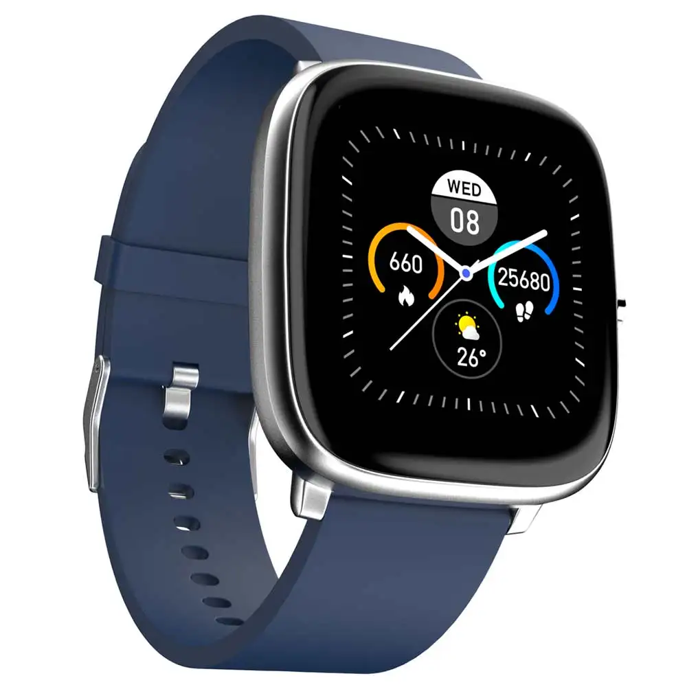 Noise ColorFit Qube Oxy Smartwatch,  Royal Blue