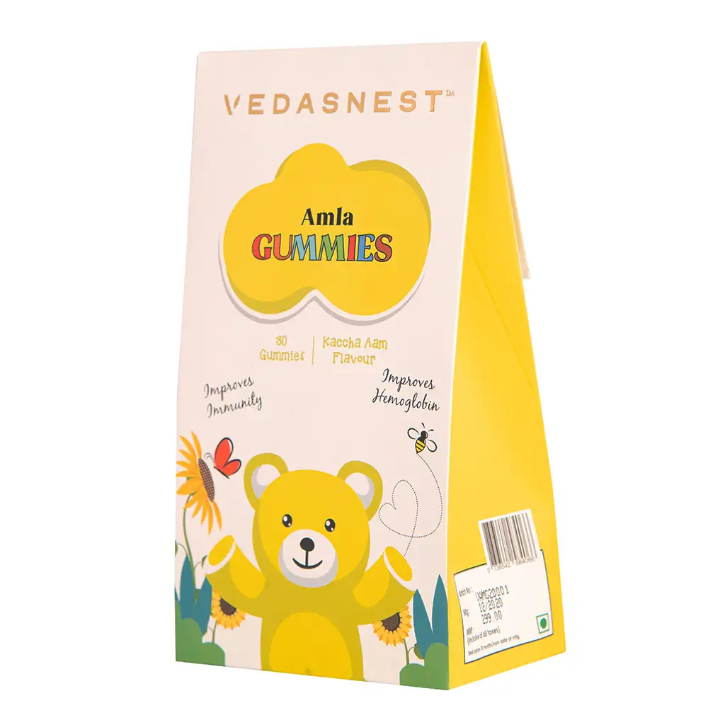 VEDASNEST Amla,  30 gummies  Kaccha Aam