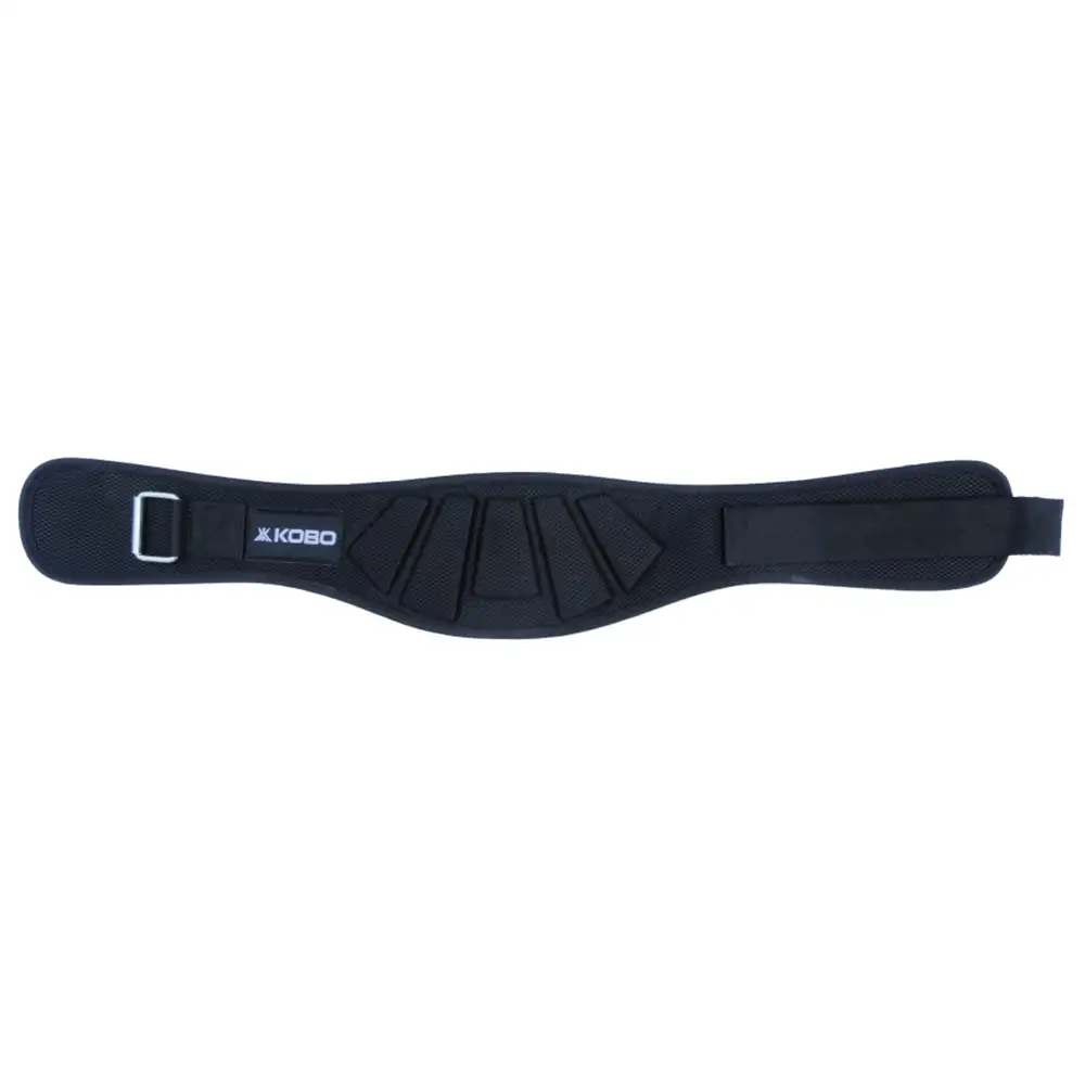 KOBO Back Support Weight Lifting Gym Belt (WTB-03),  Black  Medium