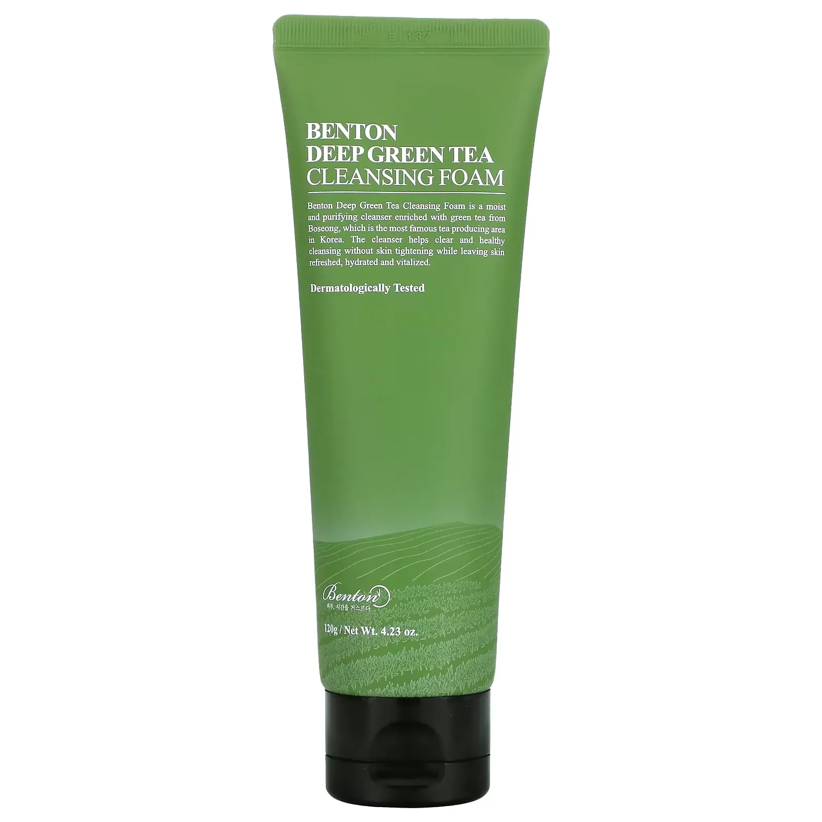 Deep Green Tea Cleansing Foam, 4.23 oz (120 g)