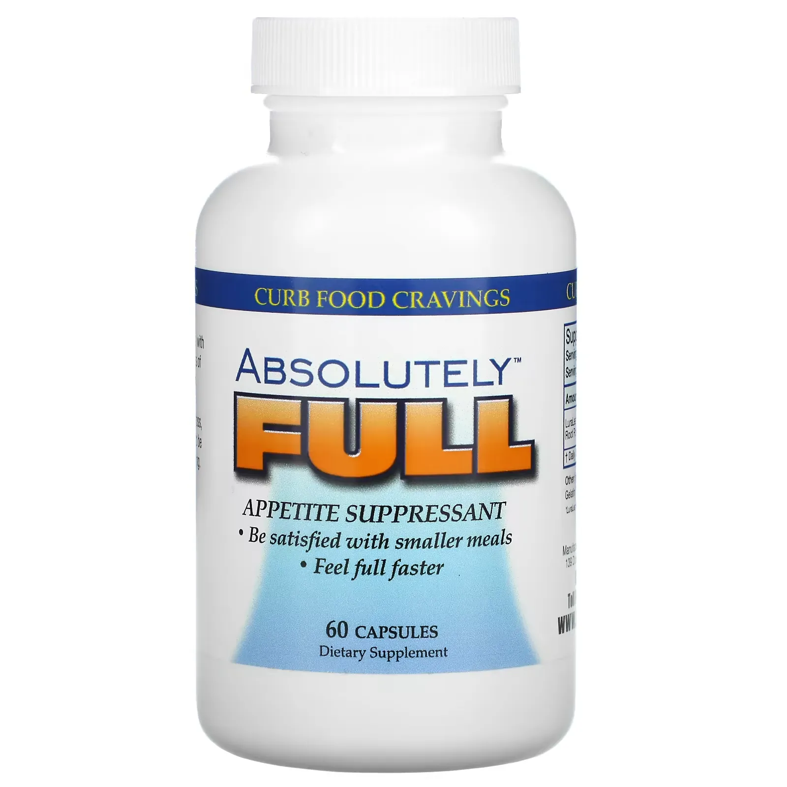 Absolutely Full, Appetite Suppressant, 60 Capsules