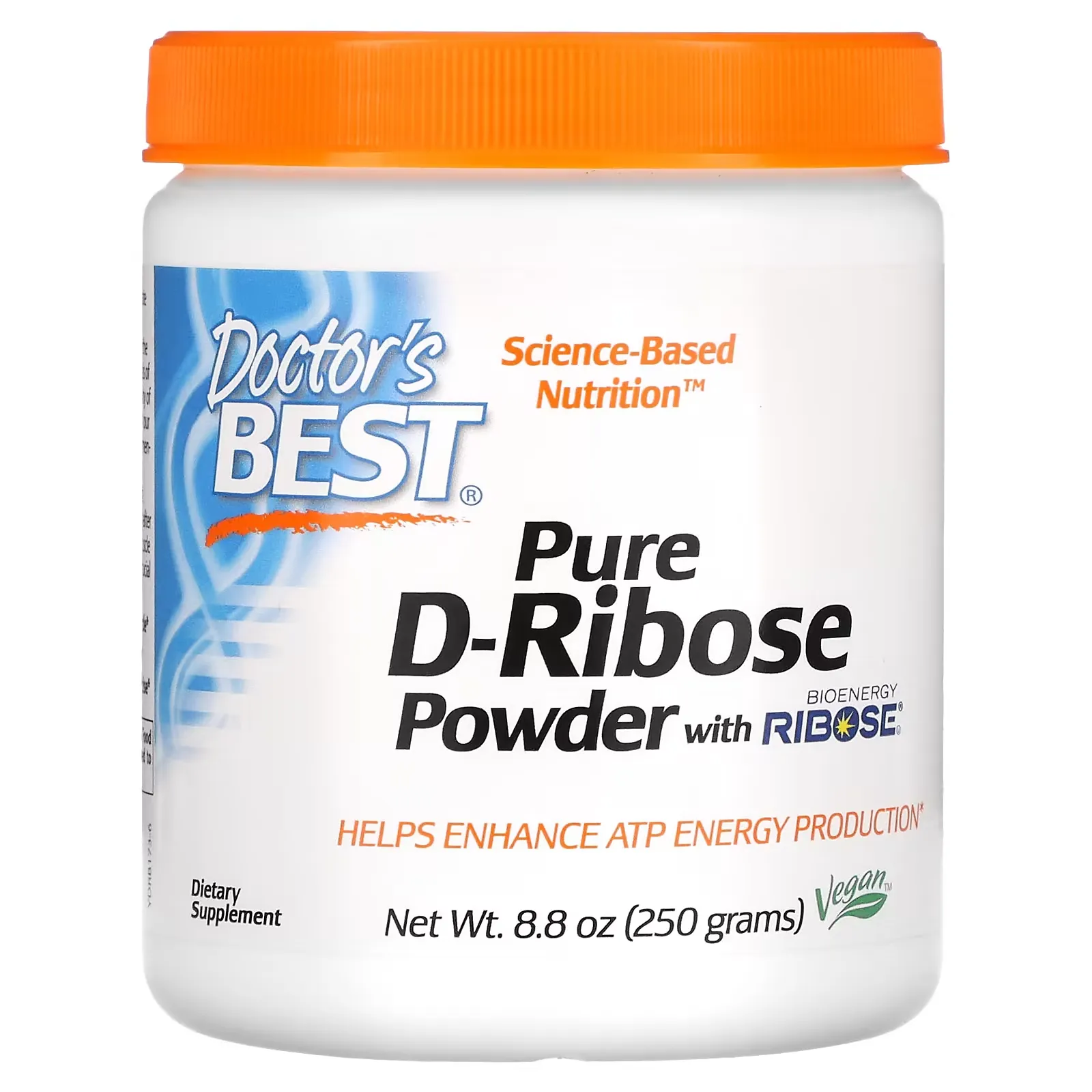 Pure D-Ribose Powder with BioEnergy Ribose, 8.8 oz (250 g)