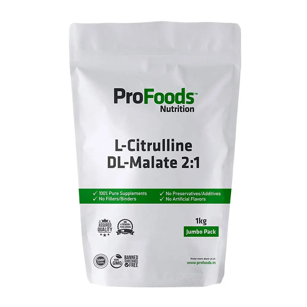 ProFoods L Citrulline DL Malate 2:1 Powder,  2.2 lb  Unflavoured