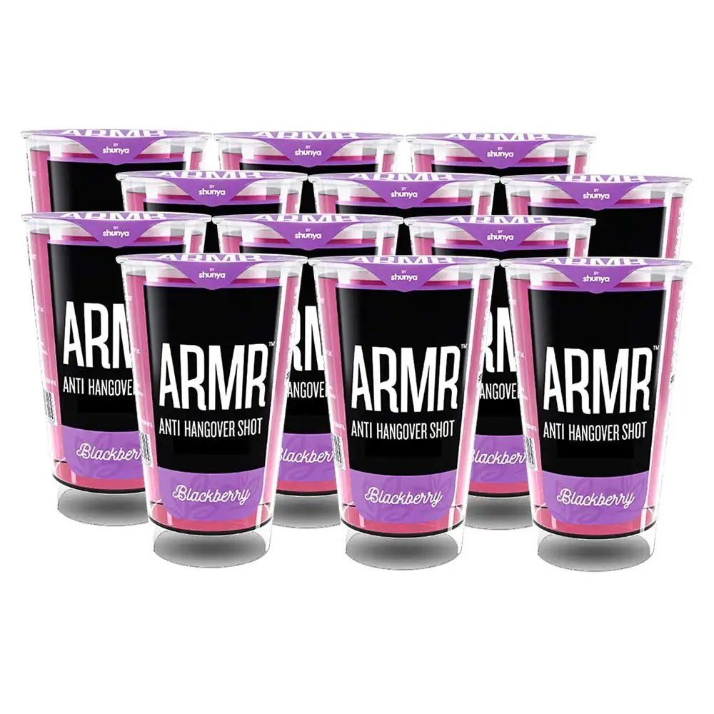 ARMR Anti Hangover Shot,  12 Piece(s)/Pack  Blackberry