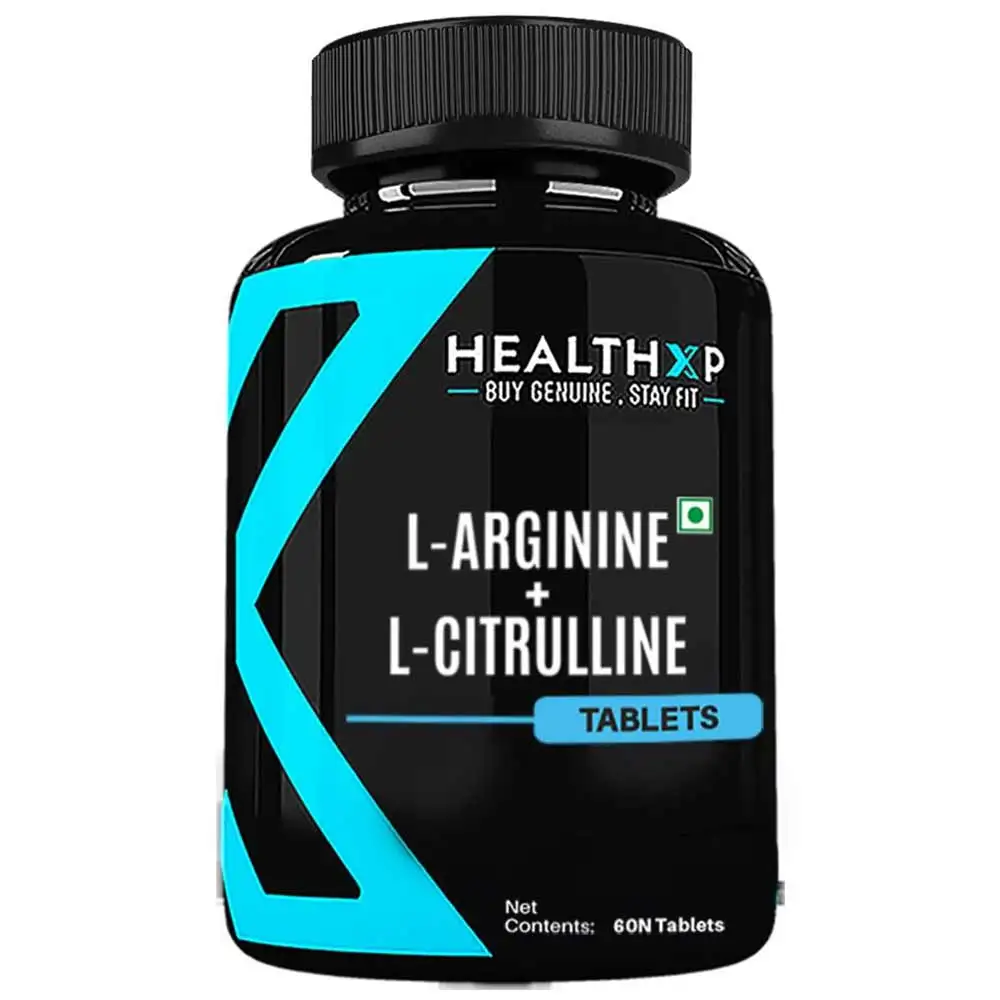 HealthXP Essential Series L Arginine  L Citrulline,  60 tablet(s)