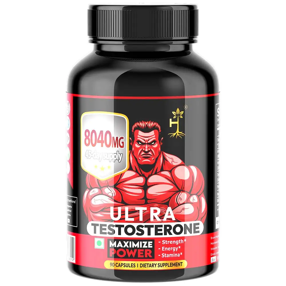 Humming Herbs Ultra Testosterone Booster,  90 capsules  Unflavoured