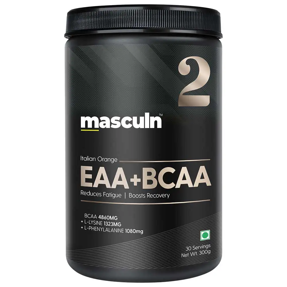 Masculn EAA+BCAA,  Italian Orange  0.66 lb  30 Servings