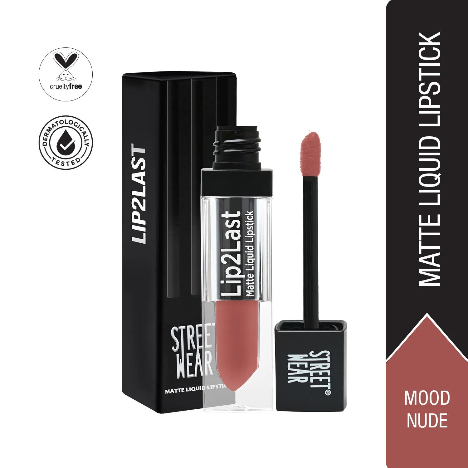 Street Wear Lip2last Matte Liquid Lipstick - Mood Nude