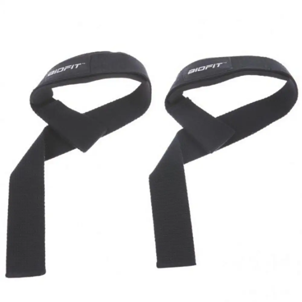 Biofit Lifting Straps (1440),  Black  Free Size