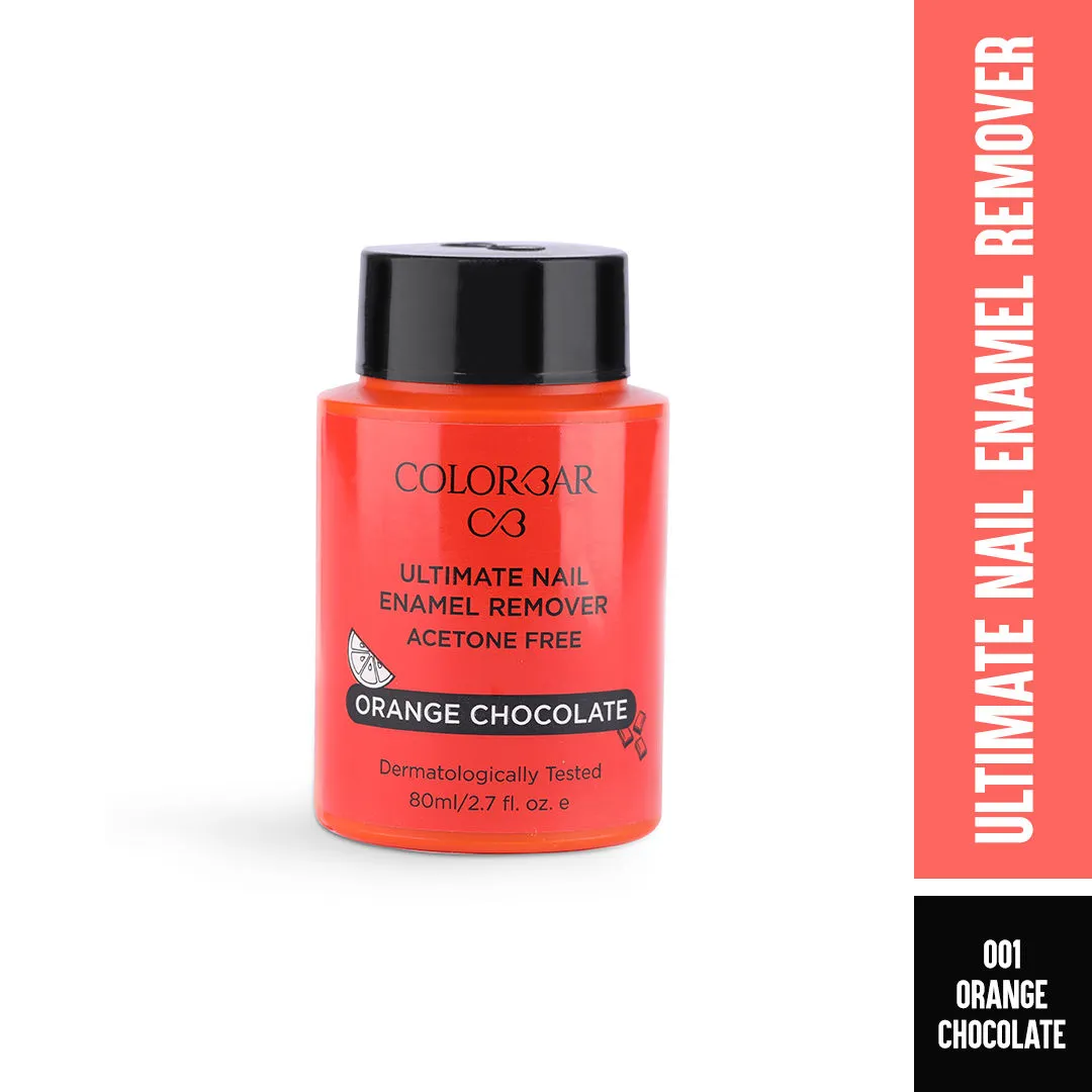 Colorbar Ultimate Nail Enamel Remover - Orange Chocolate