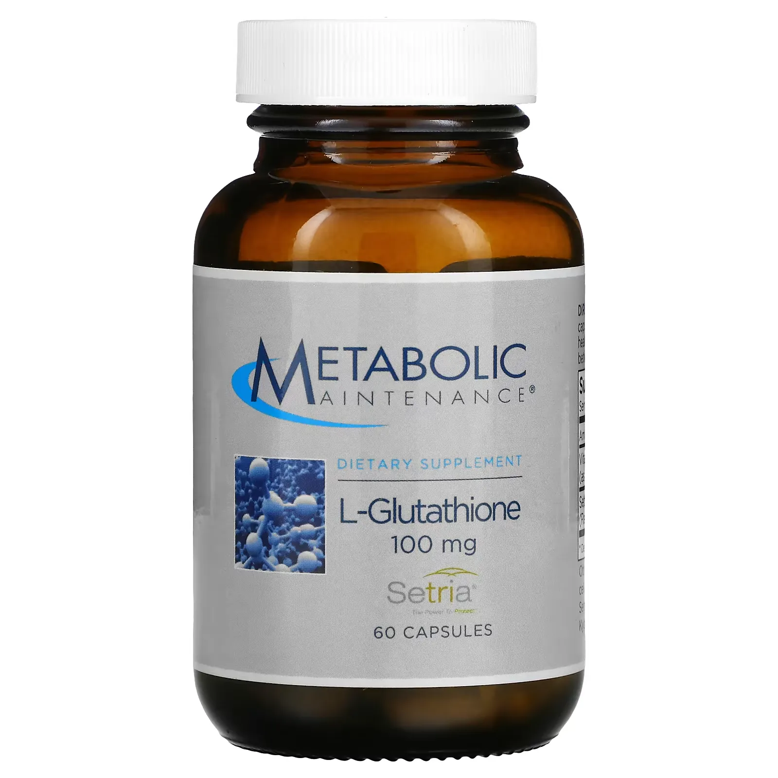 L-Glutathione, 100 mg, 60 Capsules