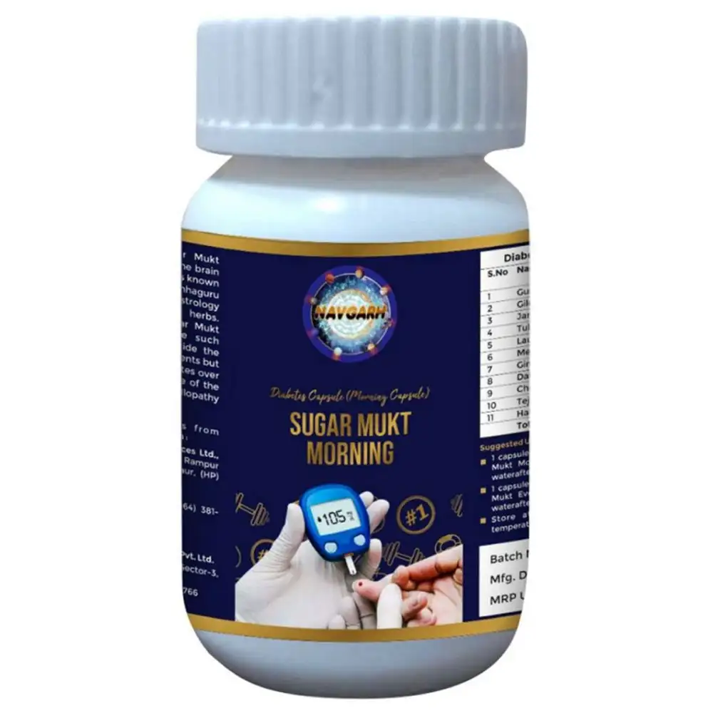 NavGrah Sugar Mukt Morning,  30 capsules