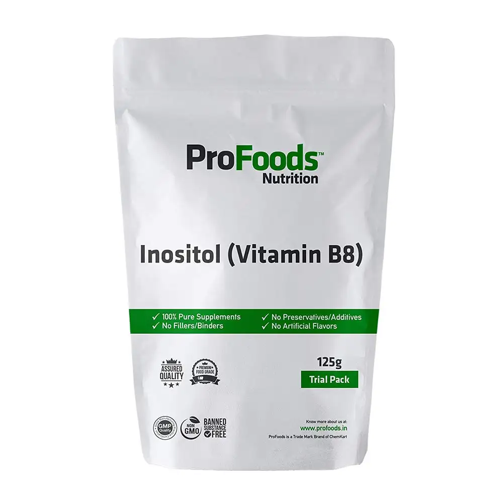 ProFoods Inositol (Vitamin B8) Powder,  Unflavoured  125 g