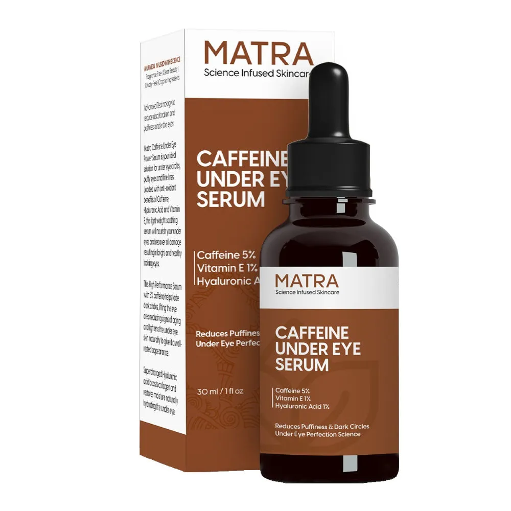 Matra 5% Caffeine Under Eye Serum for Dark Circles