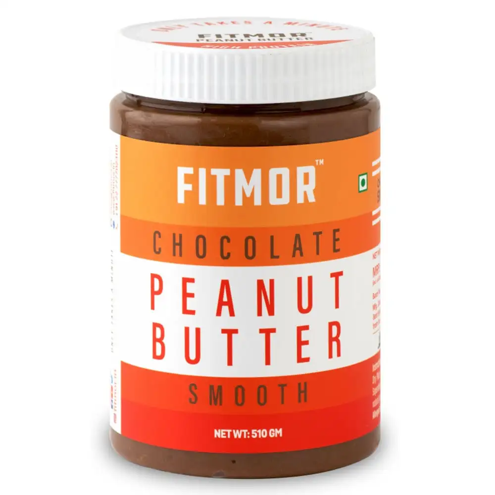 Fitmor Chocolate Peanut Butter,  510 g  Smooth