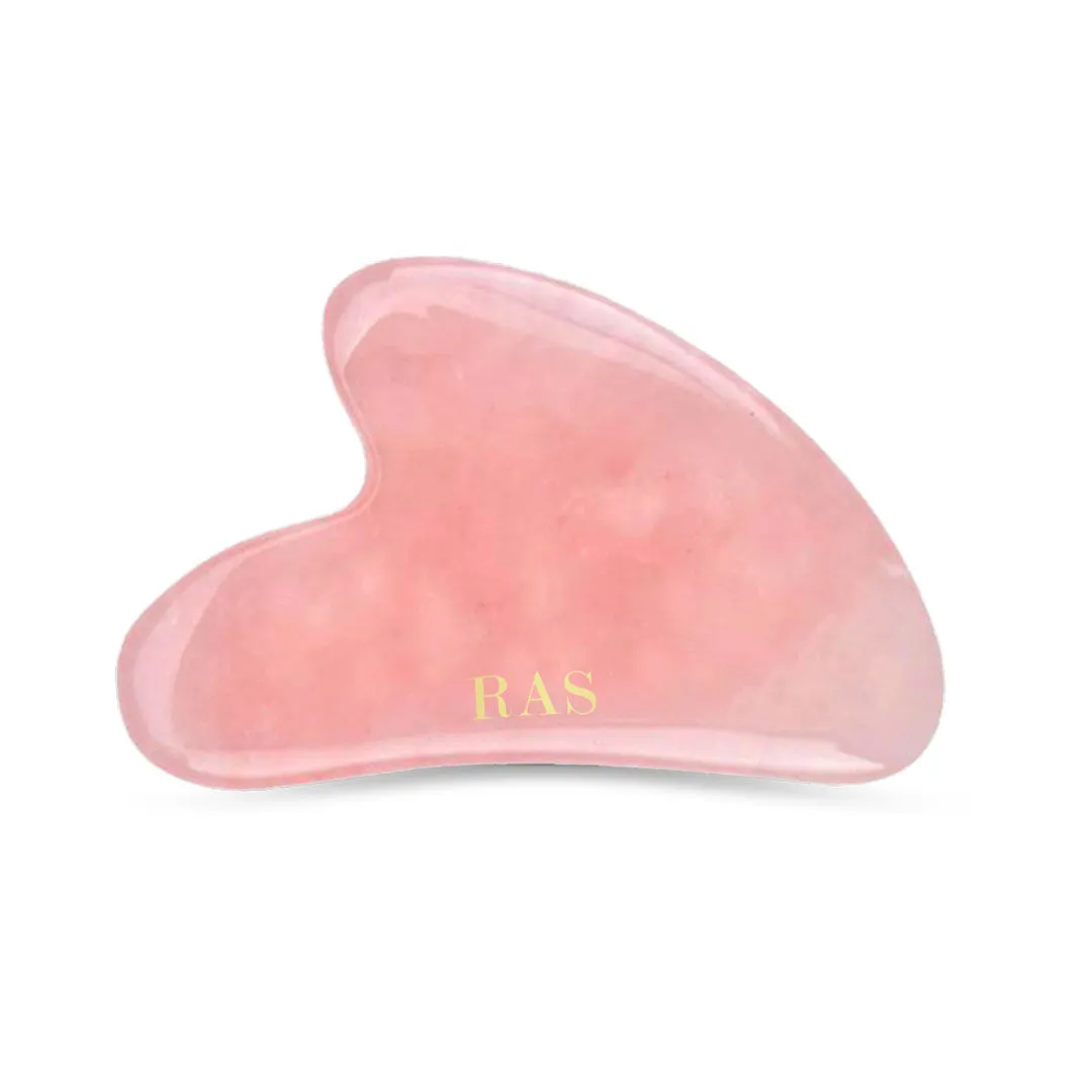 RAS Luxury Oils Rose Quartz Gua Sha