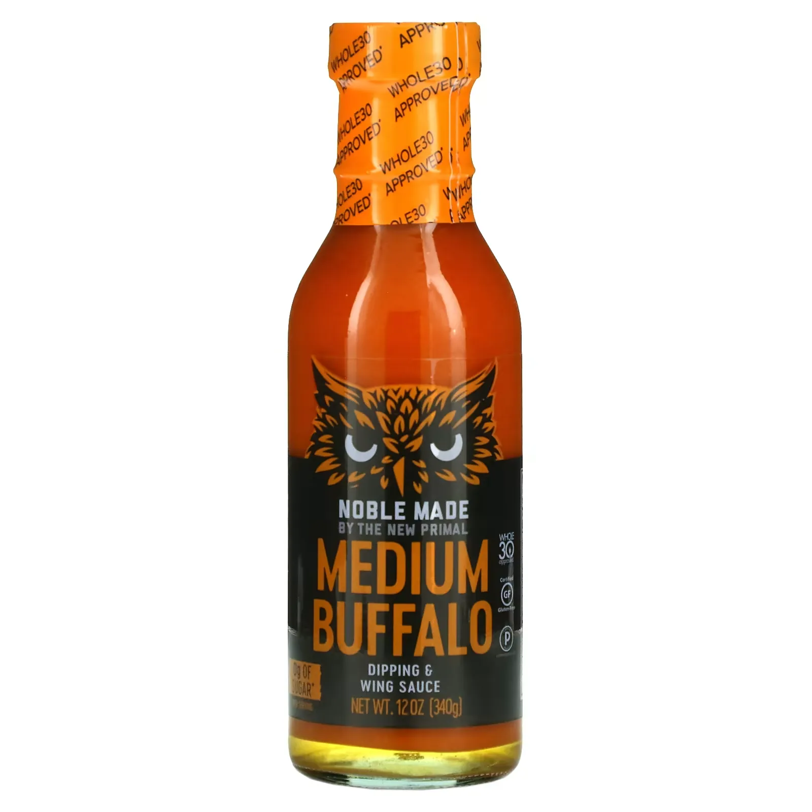 Dipping & Wing Sauce, Medium Buffalo, 12 oz (340 g)