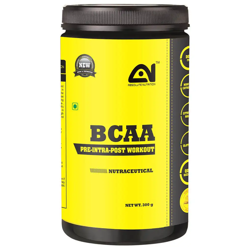 Absolute Nutrition BCAA,  0.66 lb  23 Servings  Pineapple