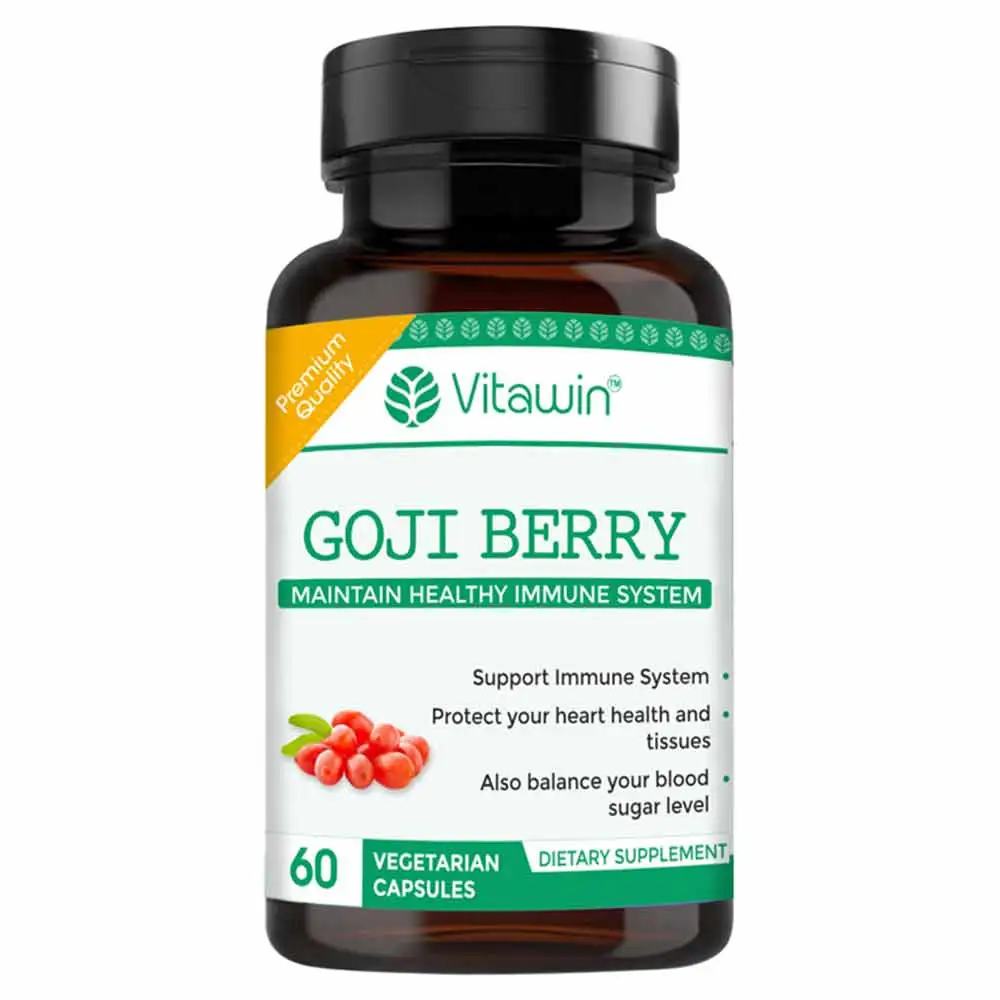 VITAWIN Goji Berry,  60 capsules  Unflavoured