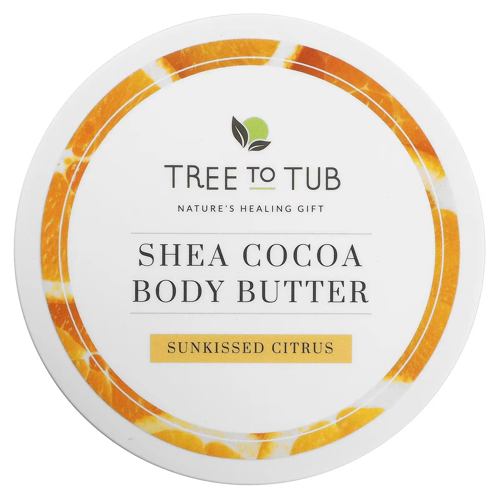 Shea Butter Moisturizing Body Butter Cream, Non-Greasy, Hydrating for Dry, Sensitive Skin, Citrus, 6.7 fl oz (200 ml)