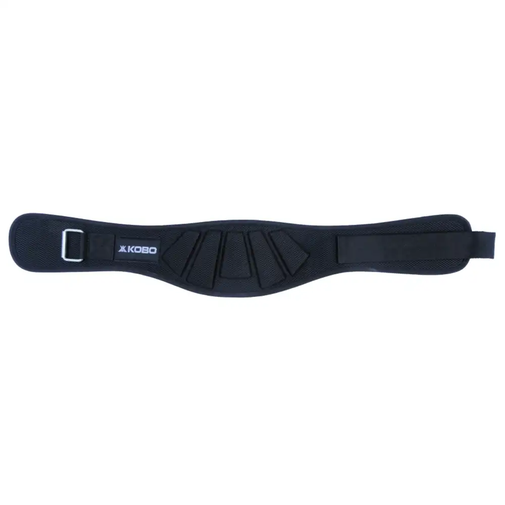 KOBO Back Support Weight Lifting Gym Belt (WTB-03),  Black  Xtra Large