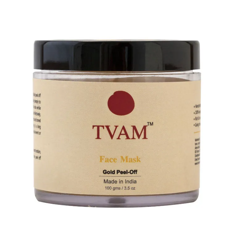 Tvam Facemask -gold Peel Off