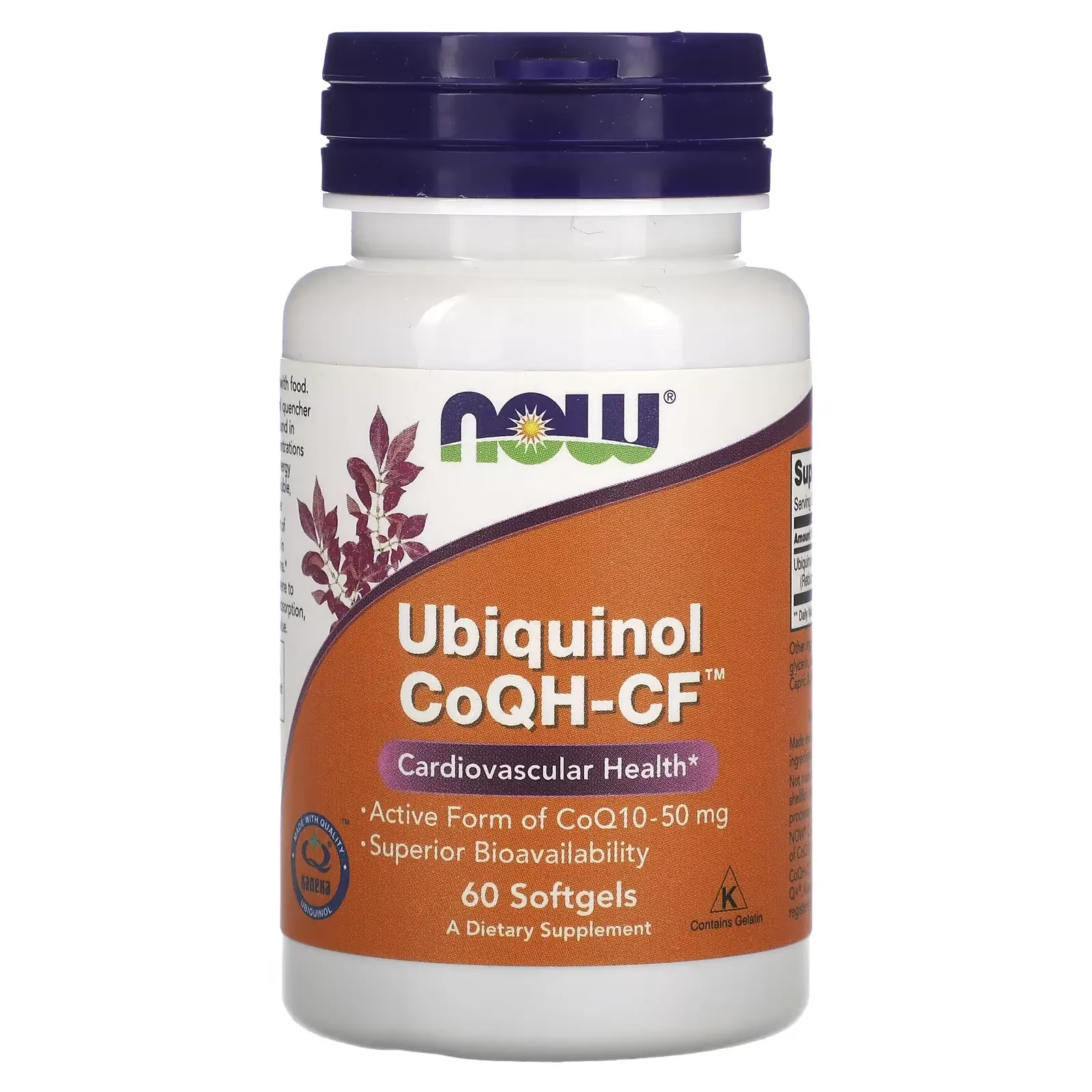 Ubiquinol CoQH-CF, 60 Softgels