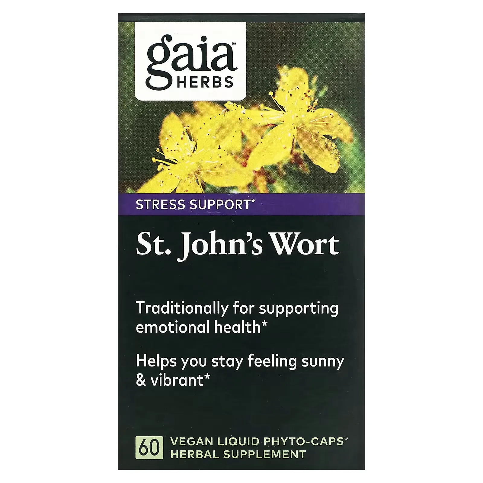 St. John's Wort, 60 Vegan Liquid Phyto-Caps