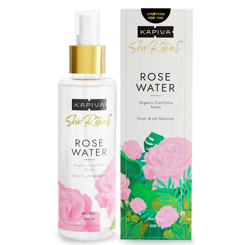 Kapiva Skin Rituals Rose Water,  200 ml  for All Types of Skin