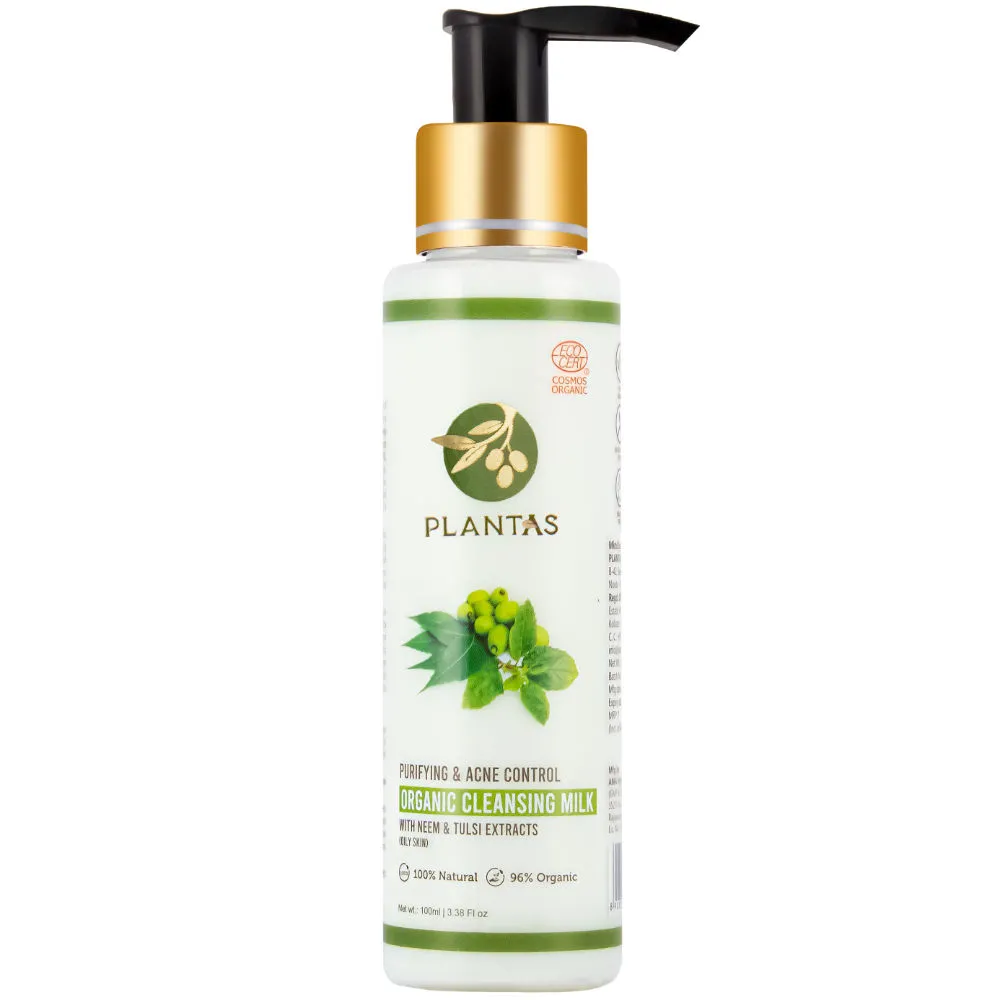 PLANTAS Purifying & Acne Control Organic Cleansing Milk