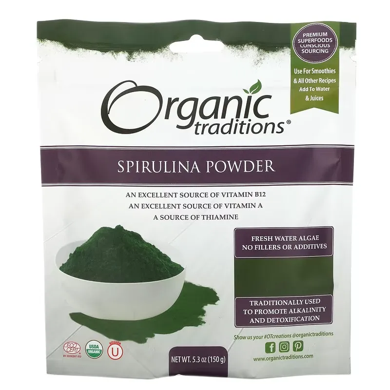 Spirulina Powder, 5.3 oz (150 g)