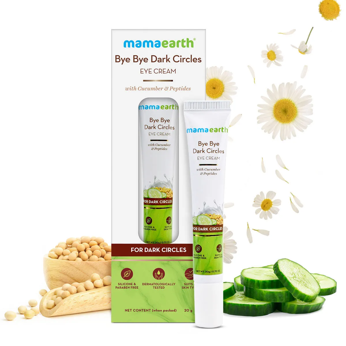 Mamaearth Bye Bye Dark Circles Eye Cream