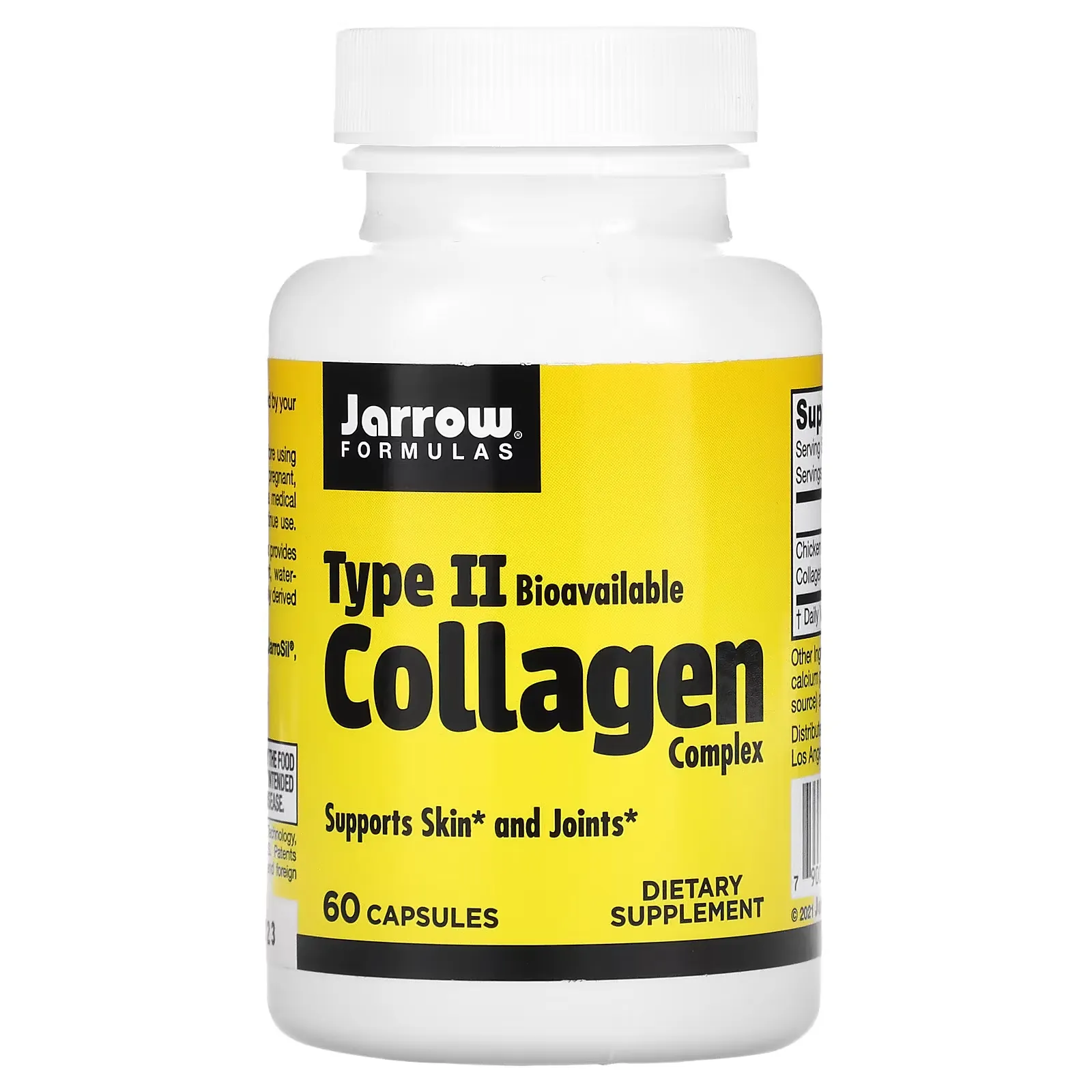 Type II Bioavailable Collagen Complex, 60 Capsules