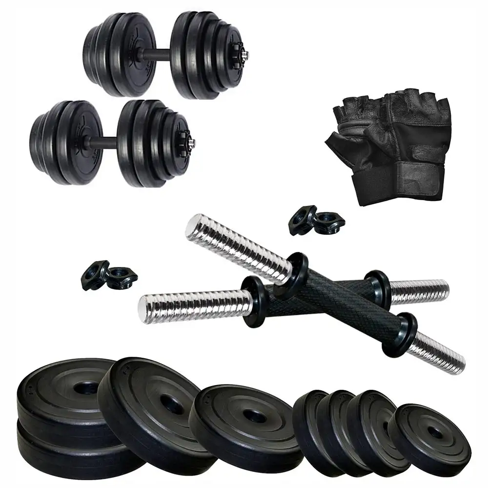 Fitmax PVC 16KG DMCOMBO 3 WB Adjustable Dumbbell (16 kg)