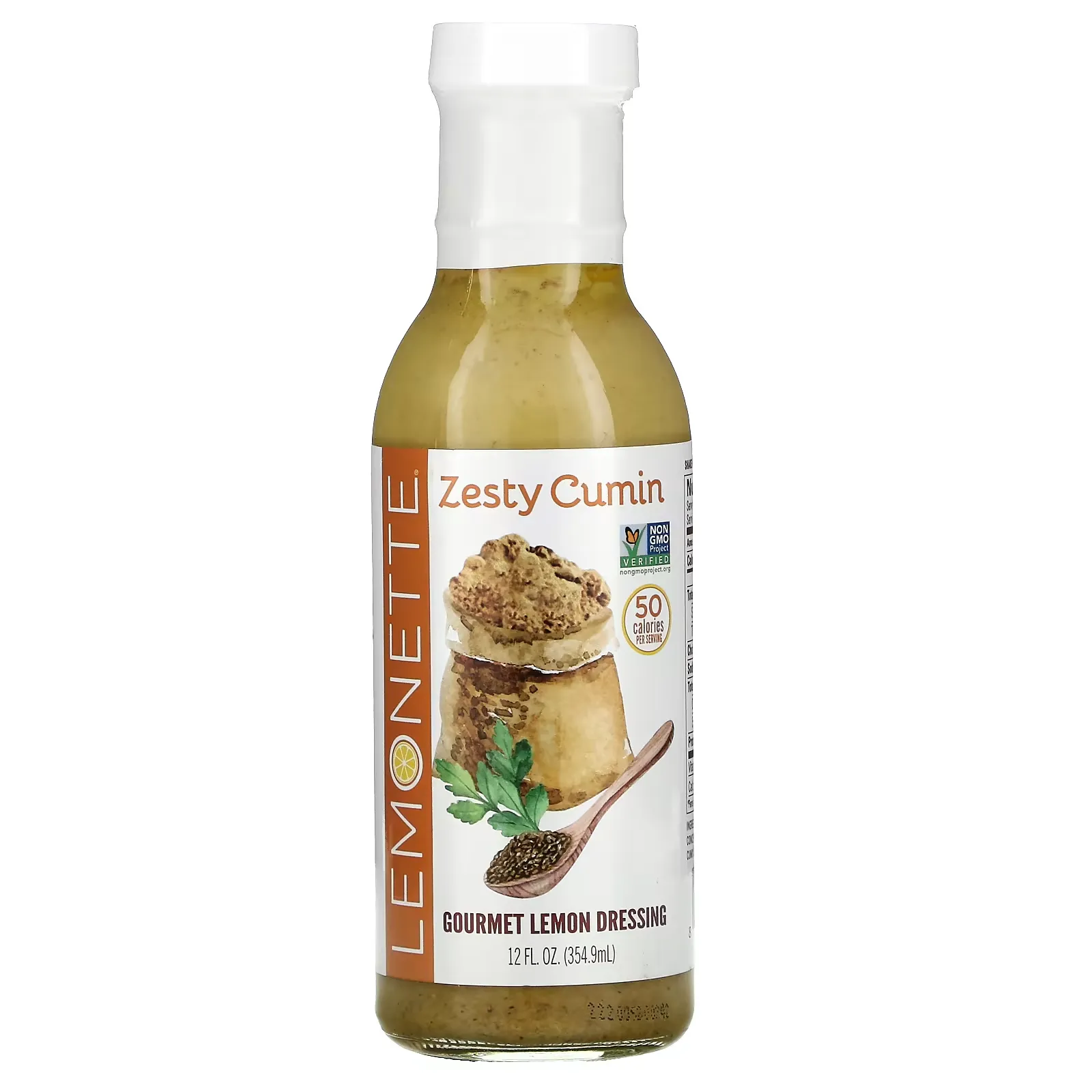 Gourmet Lemon Dressing, Zesty Cumin, 12 fl oz (354.9 ml)