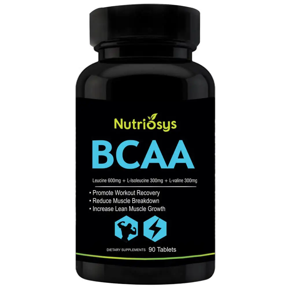 Nutriosys BCAA (1200 mg),  90 tablet(s)  90 Servings  Unflavoured