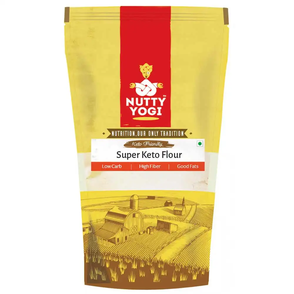 Nutty Yogi Super Keto Flour,  500 g  Unflavoured