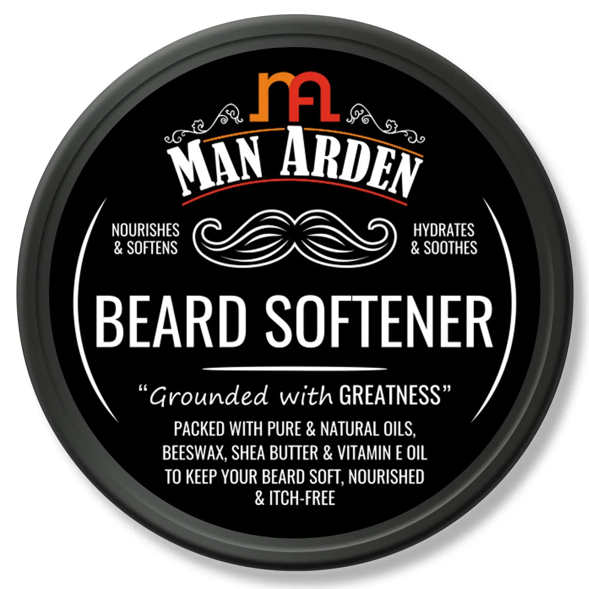 Man Arden Beard Softener Hydrating & Nourishing Beeswax & Shea Butter