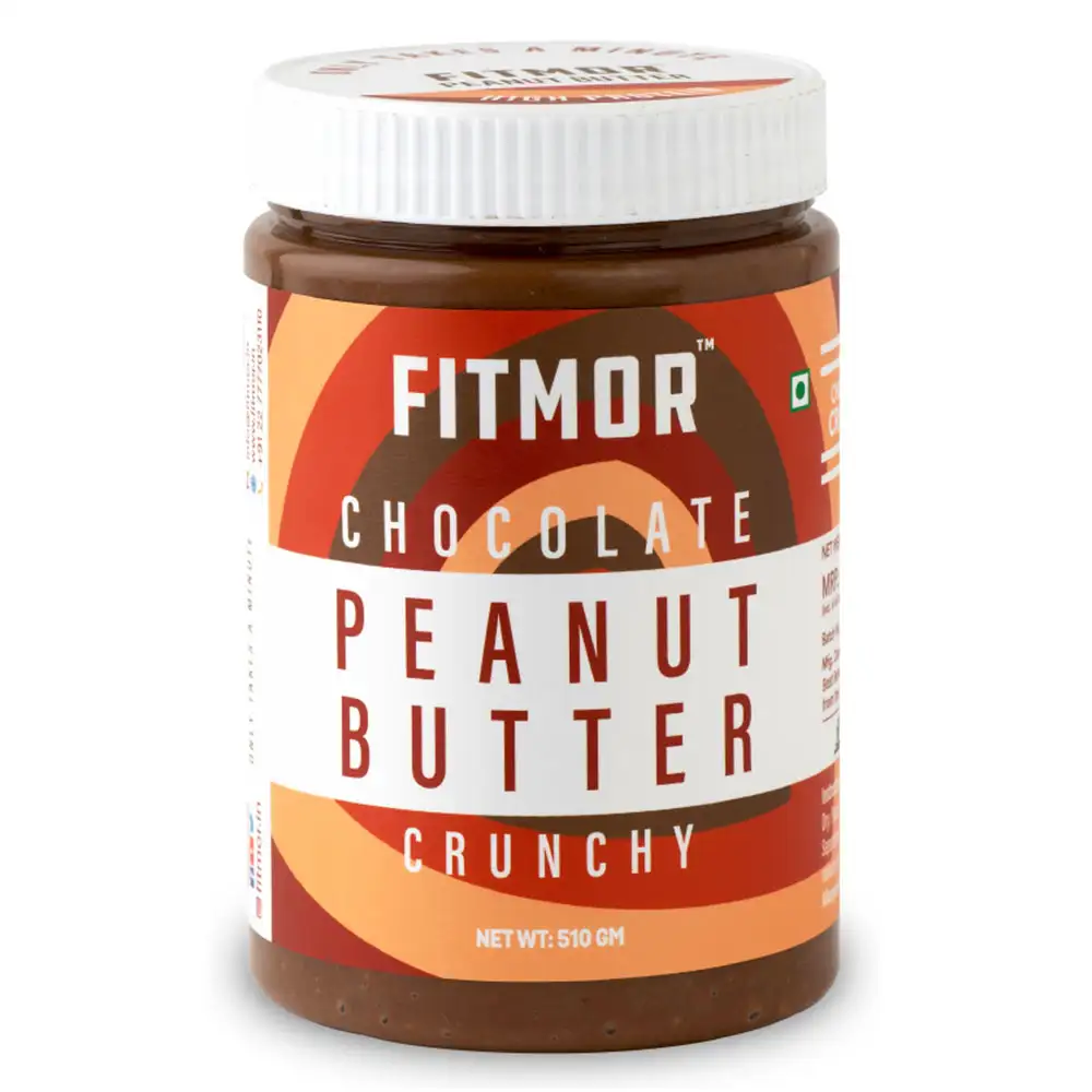 Fitmor Chocolate Peanut Butter,  510 g  Crunchy