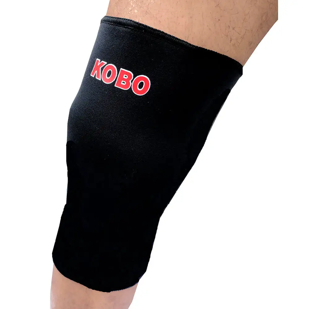 KOBO Neoprene Knee Support (3620),  Black  Medium