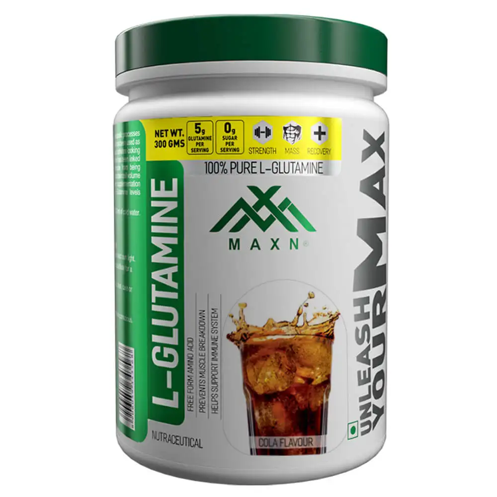 Maxn L Glutamine,  0.66 lb  Cola