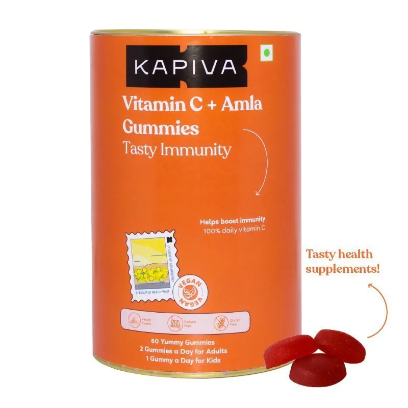 Kapiva Ayurveda Vitamin C+ Amla Gummies