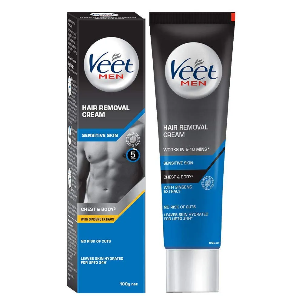 Veet Hair Removal Cream For Men - Sensitive Skin