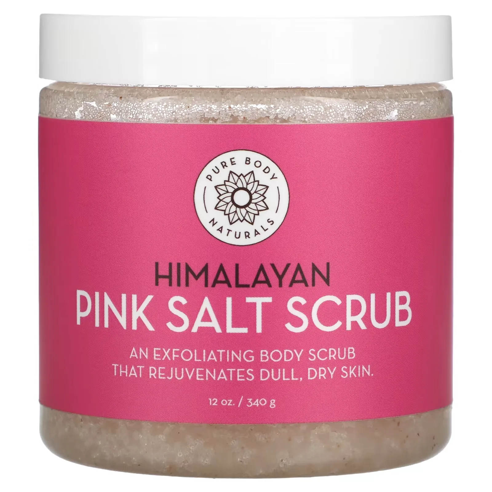 Himalayan Pink Salt Scrub, 12 oz (340 g)