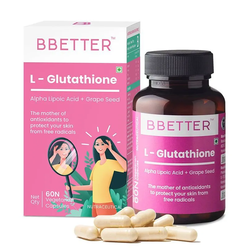 BBETTER L Glutathione Capsules For Skin