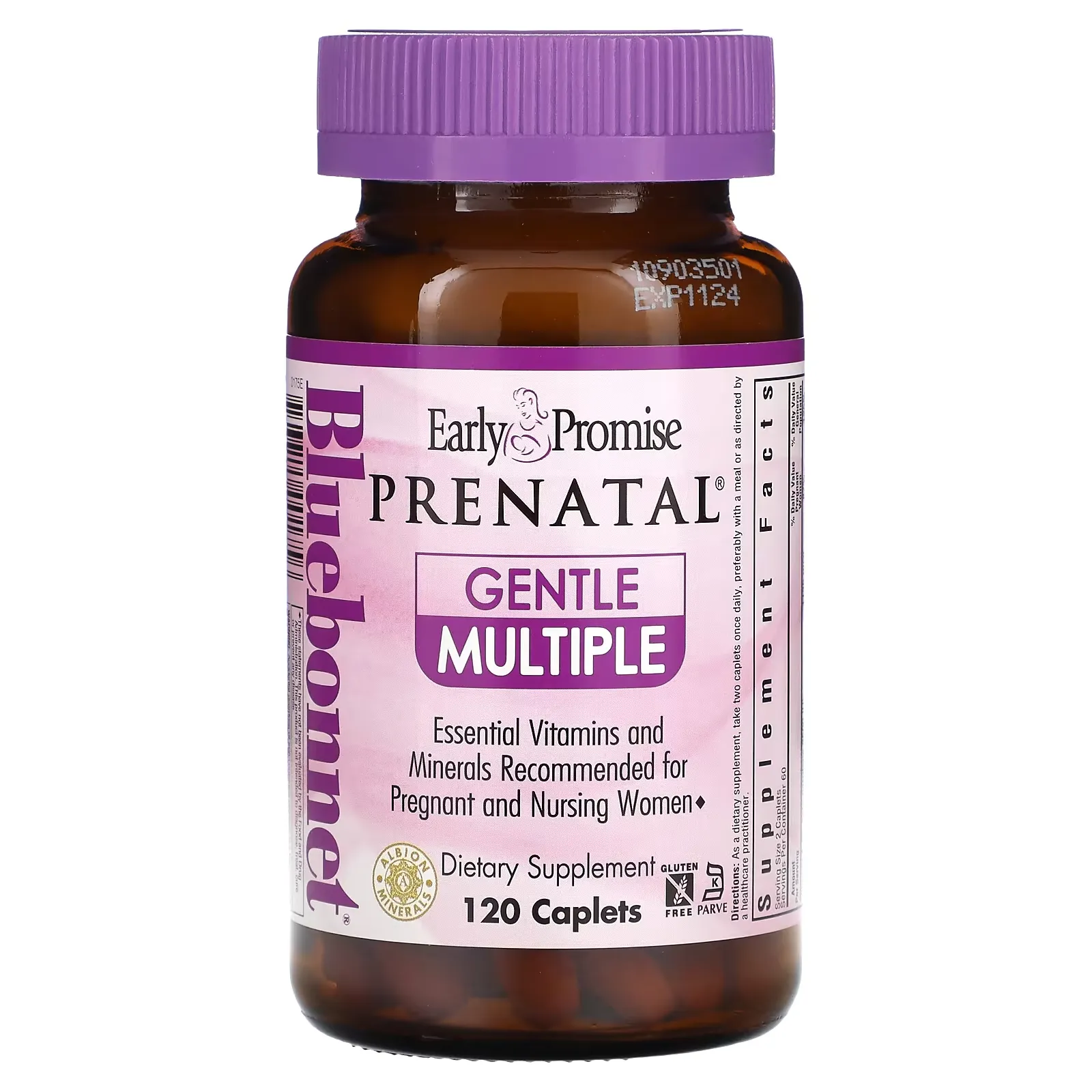 Early Promise, Prenatal, Gentle Multiple, 120 Caplets