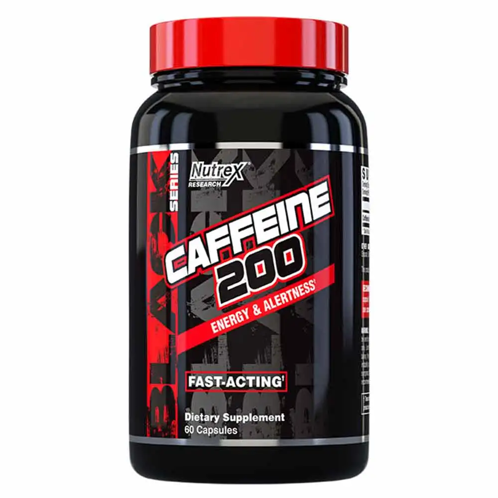 Nutrex Caffeine 200,  60 capsules  Unflavoured