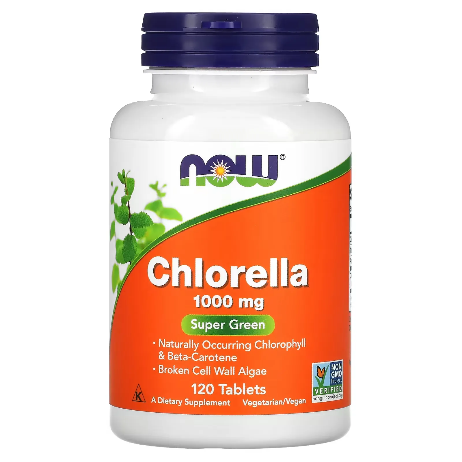 Chlorella, 1,000 mg, 120 Tablets