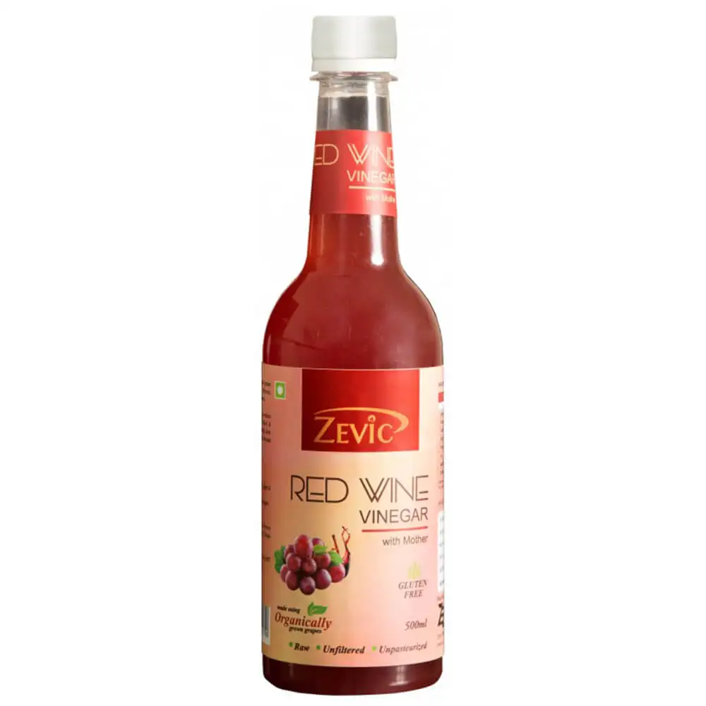 Zevic Red Wine Vinegar with Mother,  0.5 L  Natural